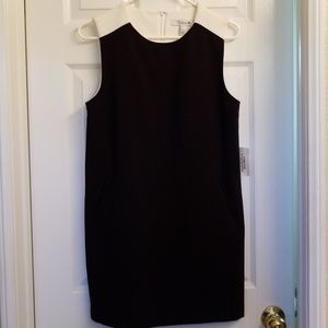 Black/cream accents Forever 21 sleeveless dres